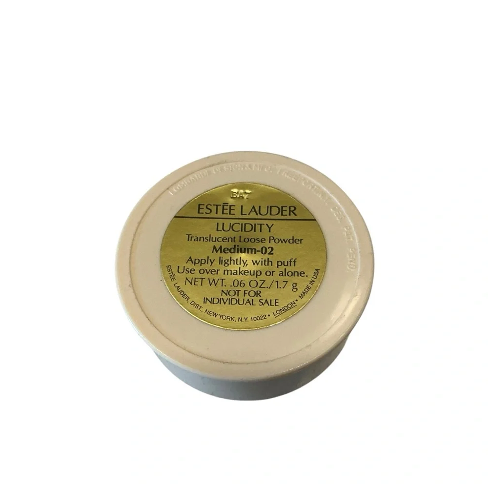 Estée Lauder lucidity translucent loose powder Medium-02 Discontinued Rare